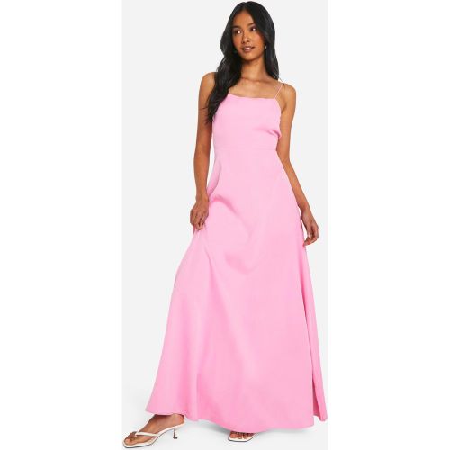 Robe Longue À Bretelles Dans Le Dos - 36 - boohoo - Modalova