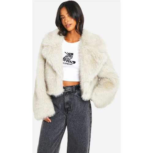 Petite" - Manteau En Synthétique - 40 - boohoo - Modalova