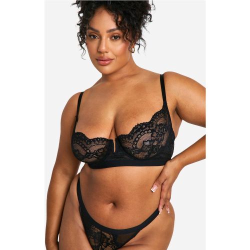 Soutien-Gorge En Dentelle À Armatures - 34Dd - boohoo - Modalova