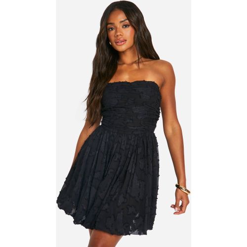 Robe Courte Froncée - 38 - boohoo - Modalova