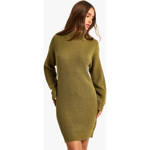 Robe Pull Basique À Col Roulé - M - boohoo - Modalova