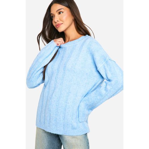 Pull Oversize Côtelé - M - boohoo - Modalova