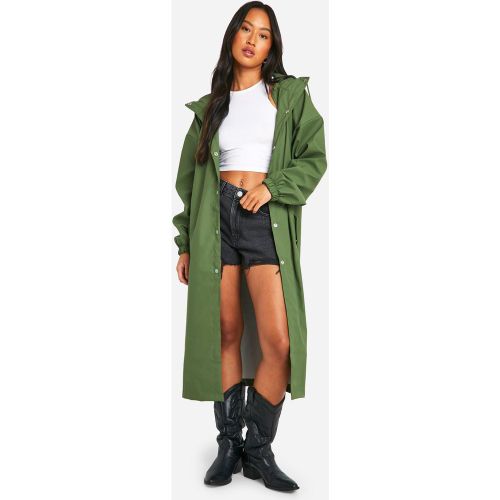 Imperméable À Capuche - 38 - boohoo - Modalova