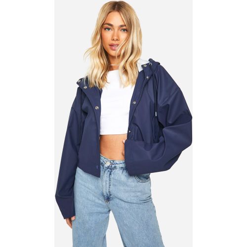 Imperméable Court À Capuche - 36 - boohoo - Modalova