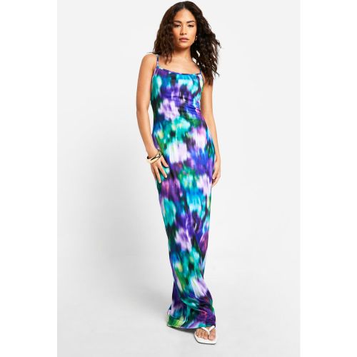 Petite" - Robe Longue Fleurie - 34 - boohoo - Modalova