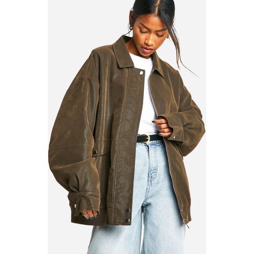 Bomber Oversize Vintage - 36 - boohoo - Modalova