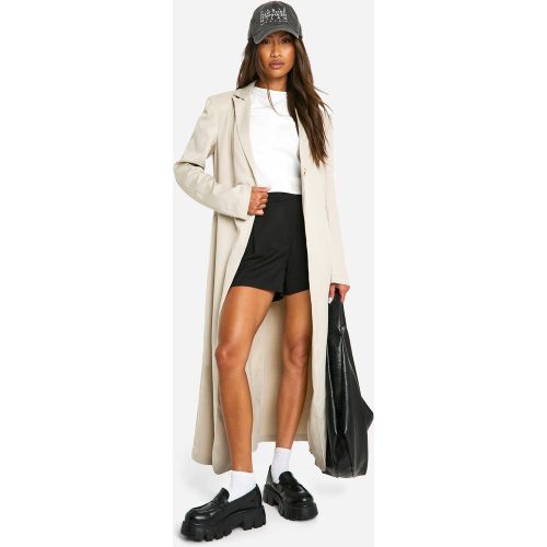 Blazer Mi-Longue Cintré - 34 - boohoo - Modalova