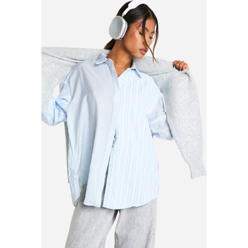 Chemise Oversize Rayée - 36 - boohoo - Modalova
