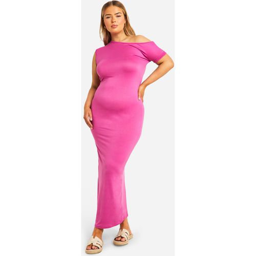 Grande Taille - Robe Super Longue À Épaules Dénudées - 46 - boohoo - Modalova