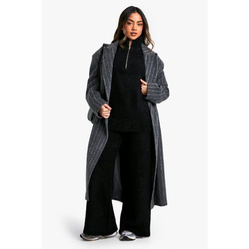 Ensemble Oversize Avec Pull À Col Zippé Et Pantalon Large - S - boohoo - Modalova