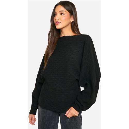 Pull Torsadé En Maille Douce - M - boohoo - Modalova