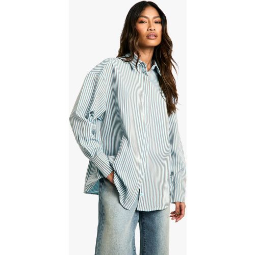 Chemise À Rayures Oversize - 34 - boohoo - Modalova