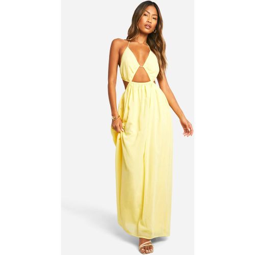 Robe Longue Découpée - 44 - boohoo - Modalova