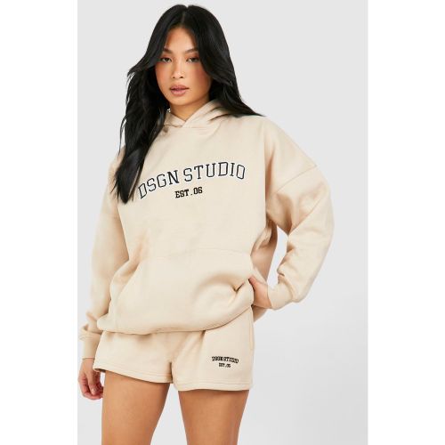 Petite" - Survêtement Avec Short À Imprimé Dsgn Studio - S - boohoo - Modalova
