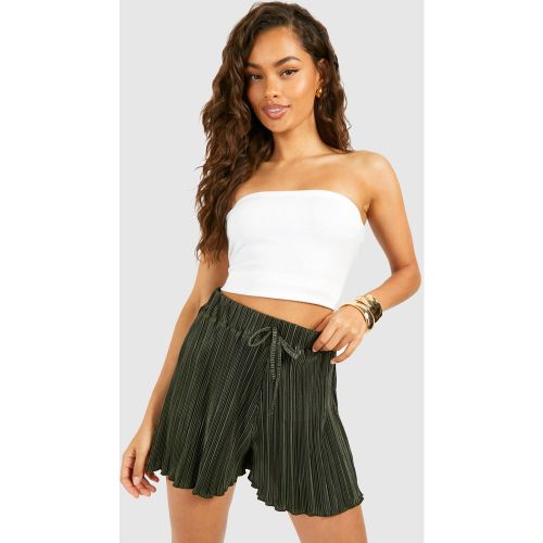 Short Large Plissé - 34 - boohoo - Modalova