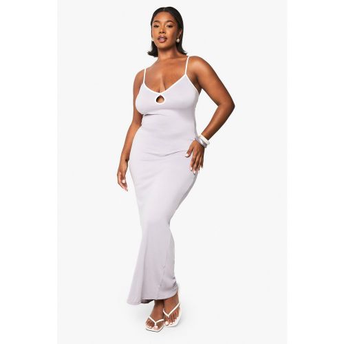 Grande Taille - Robe Longue À Découpe - 44 - boohoo - Modalova