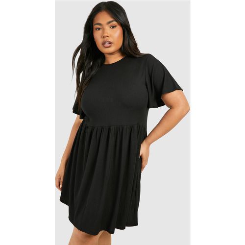 Grande Taille - Robe Babydoll Basique - 48 - boohoo - Modalova