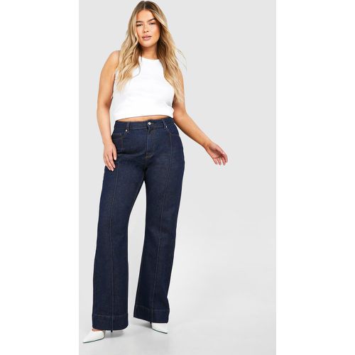 Grande Taille - Jean Droit - 46 - boohoo - Modalova