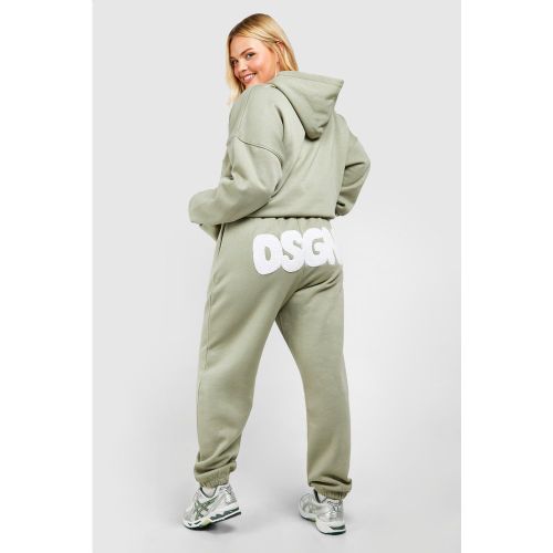 Grande Taille - Jogging Oversize À Slogan - 44 - boohoo - Modalova