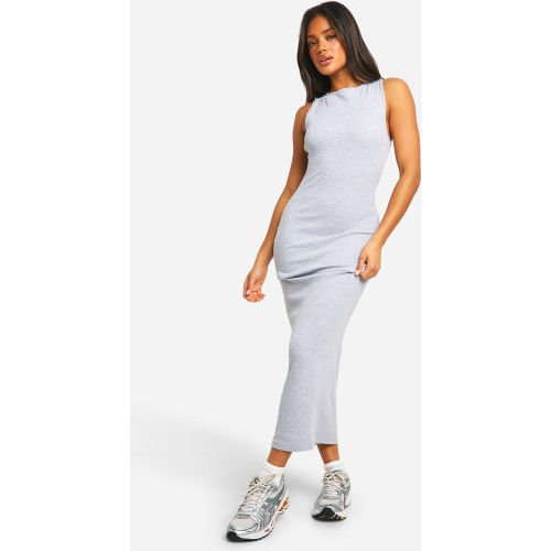Robe Mi-Longue Basique À Dos Nageur - 36 - boohoo - Modalova