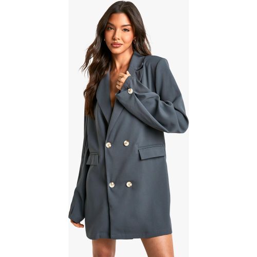 Blazer Oversize À Poches - 36 - boohoo - Modalova