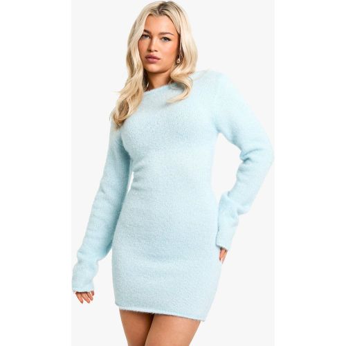 Robe Courte Pailletée À Dos Nu - S - boohoo - Modalova