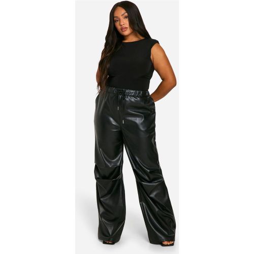Grande Taille - Pantalon En Synthétique - 44 - boohoo - Modalova