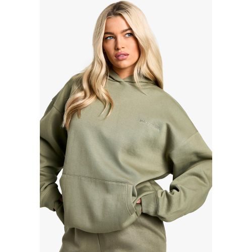 Sweat À Capuche Oversize À Broderie Dsgn Studio - S - boohoo - Modalova