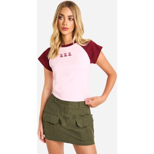 T-Shirt En Jersey Imprimé - 34 - boohoo - Modalova