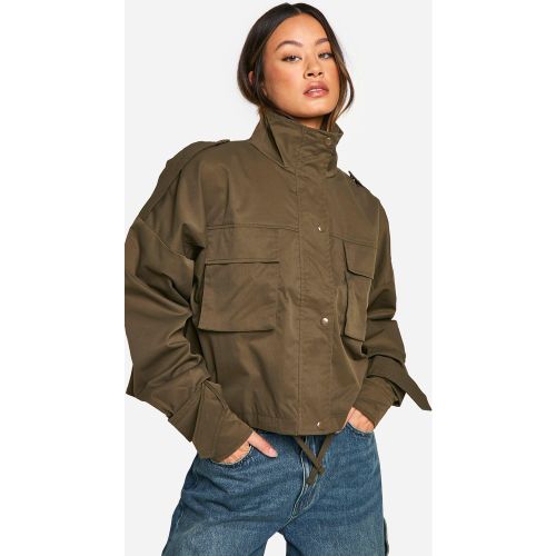 Tall" - Veste Utilitaire Courte - 36 - boohoo - Modalova