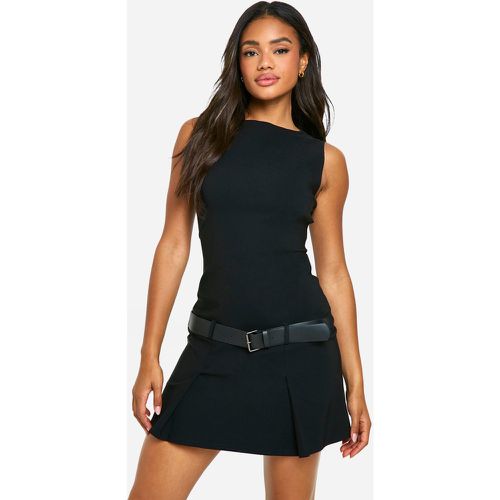 Robe Courte Plissée - 40 - boohoo - Modalova