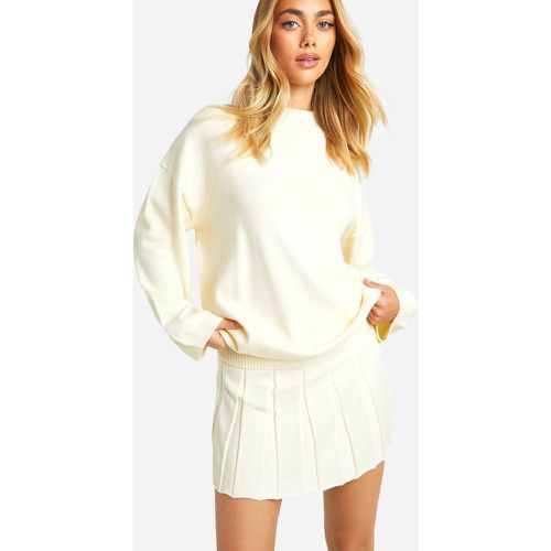 Pull Oversize En Maille - L - boohoo - Modalova