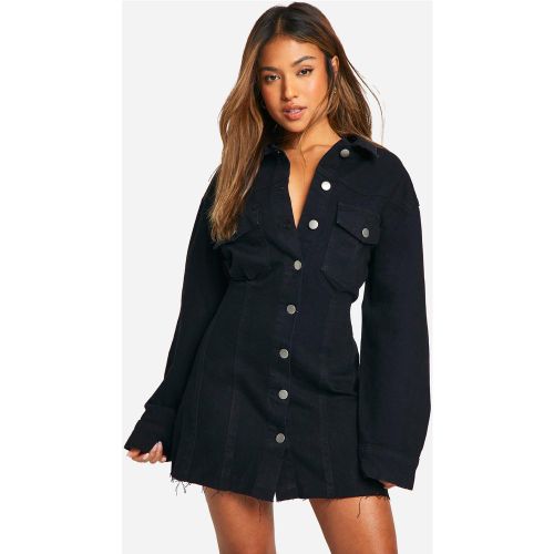 Petite" - Robe Courte Cintrée - 38 - boohoo - Modalova