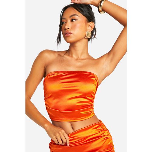 Top Bandeau Disco - 40 - boohoo - Modalova