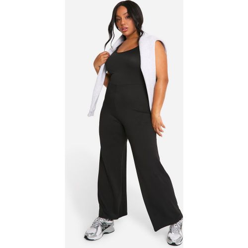 Grande Taille - Combinaison À Ceinture En Jersey - 44 - boohoo - Modalova