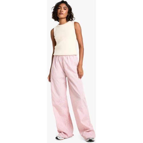 Tall" - Pantalon Large À Rayures - 34 - boohoo - Modalova