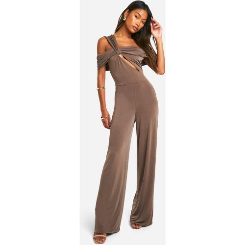 Combinaison Large Torsadée À Découpe - 36 - boohoo - Modalova