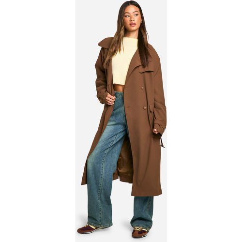 Tall" - Trench À Ceinture - 42 - boohoo - Modalova