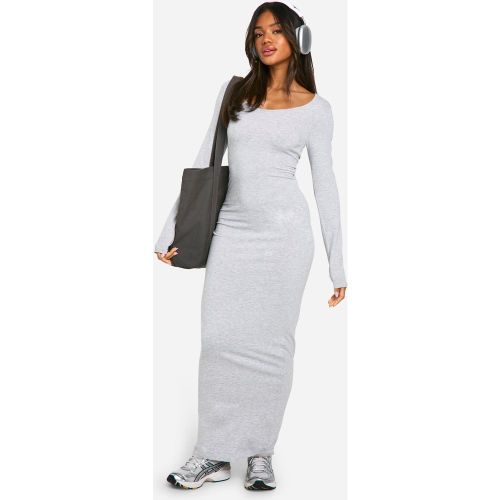 Robe Longue Basique À Manches Longues - 36 - boohoo - Modalova