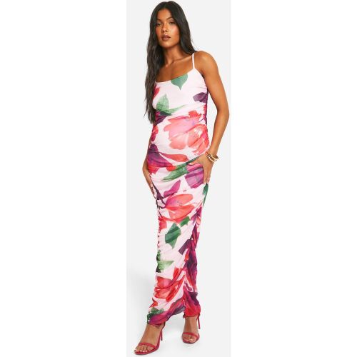 Maternité - Robe De Grossesse Longue Fleurie - 38 - boohoo - Modalova