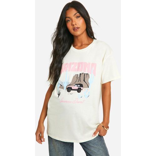 Maternité - T-Shirt De Grossesse À Slogan Arizona - 40 - boohoo - Modalova