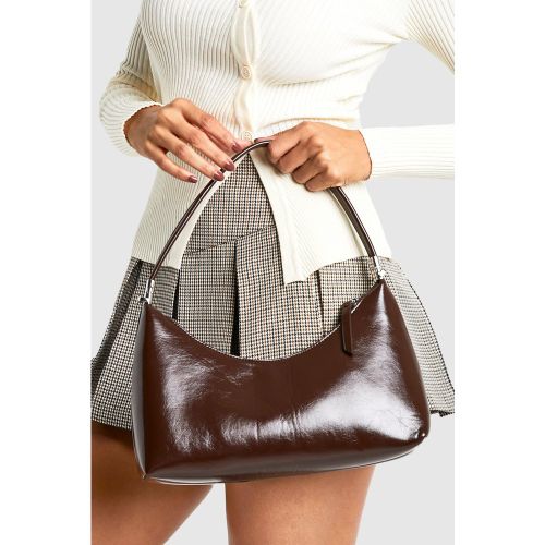 Sac À Main Enduit - One Size - boohoo - Modalova