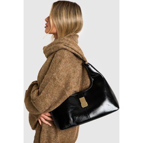 Sac À Main Enduit - One Size - boohoo - Modalova