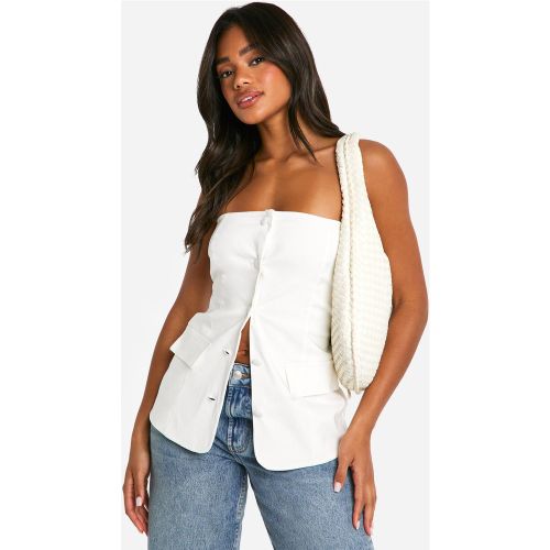 Gilet Long Sans Manches - 40 - boohoo - Modalova