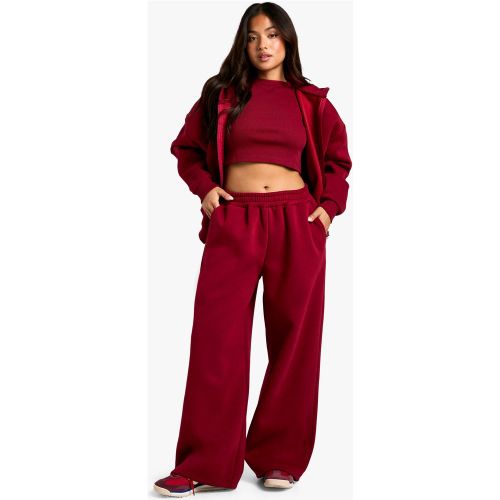 Petite" - Survêtement 3 Pièces Avec Jogging Droit - L - boohoo - Modalova