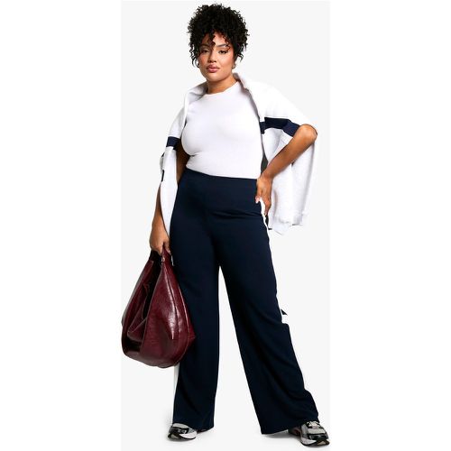 Grande Taille - Pantalon Large À Rayures - 46 - boohoo - Modalova