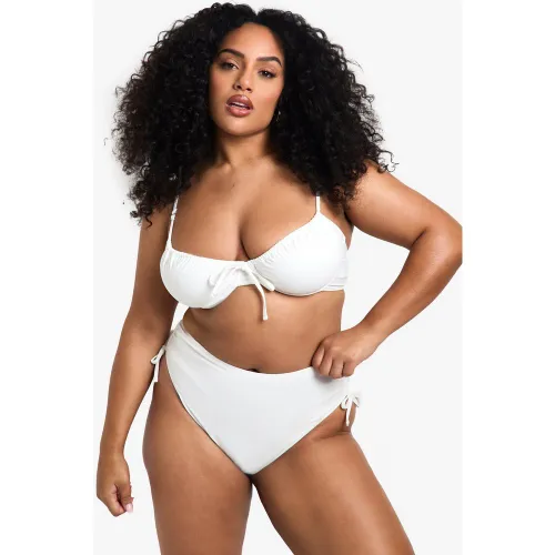 Grande Taille - Haut De Maillot À Armatures - 44 - boohoo - Modalova
