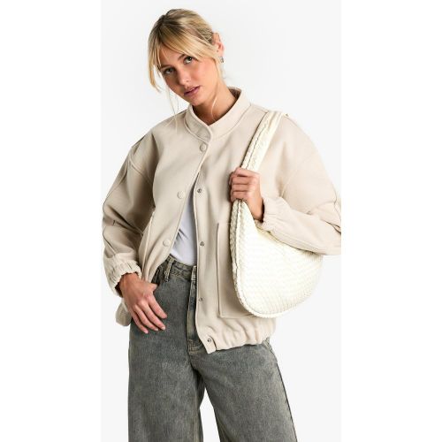 Bomber Effet Laine - S - boohoo - Modalova