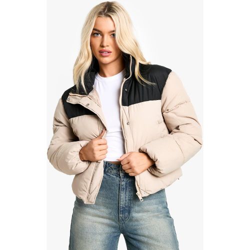 Doudoune Contrastante - 40 - boohoo - Modalova