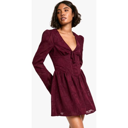 Tall" - Robe Corsage Fleurie - 34 - boohoo - Modalova